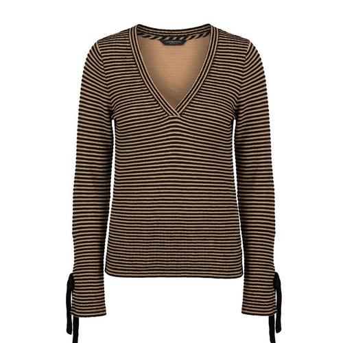 Long Sleeve Knit Top with Ties