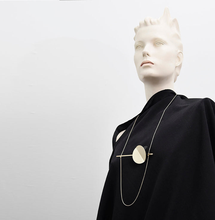 Libra Versatile Necklace Gold Black