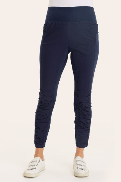 High Waist Penny Legging in Navy
