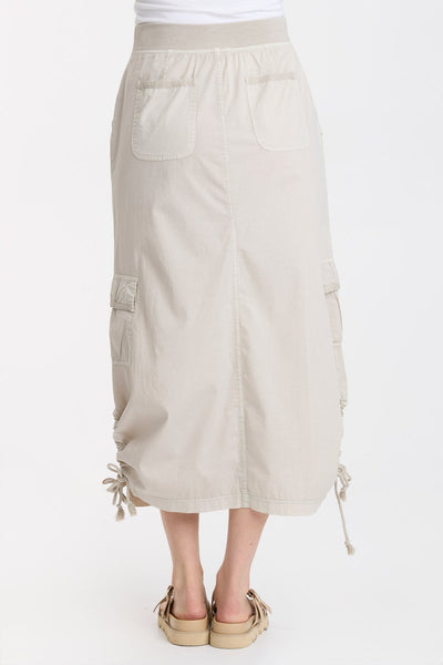 Armel Cargo Skirt Clay Beige