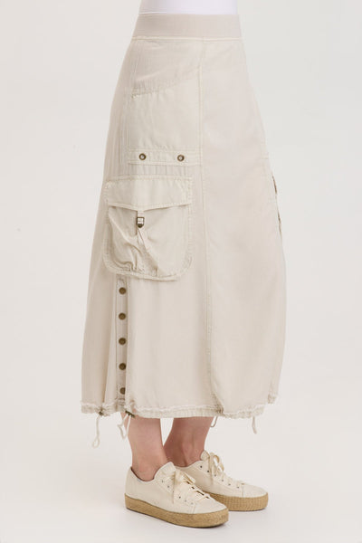 Leslyn Skirt in Clay Khaki