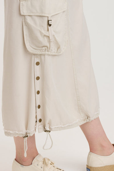 Leslyn Skirt in Clay Khaki