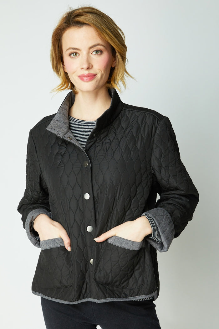 Double Faced Quilted Urban Jacket