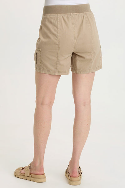 Alina Cotton Linen Short in Roadside Pigment