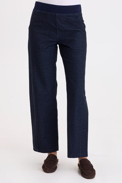 Damon Indigo Twill Pant in Stygian Wash