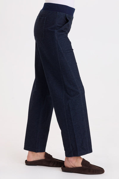 Damon Indigo Twill Pant in Stygian Wash