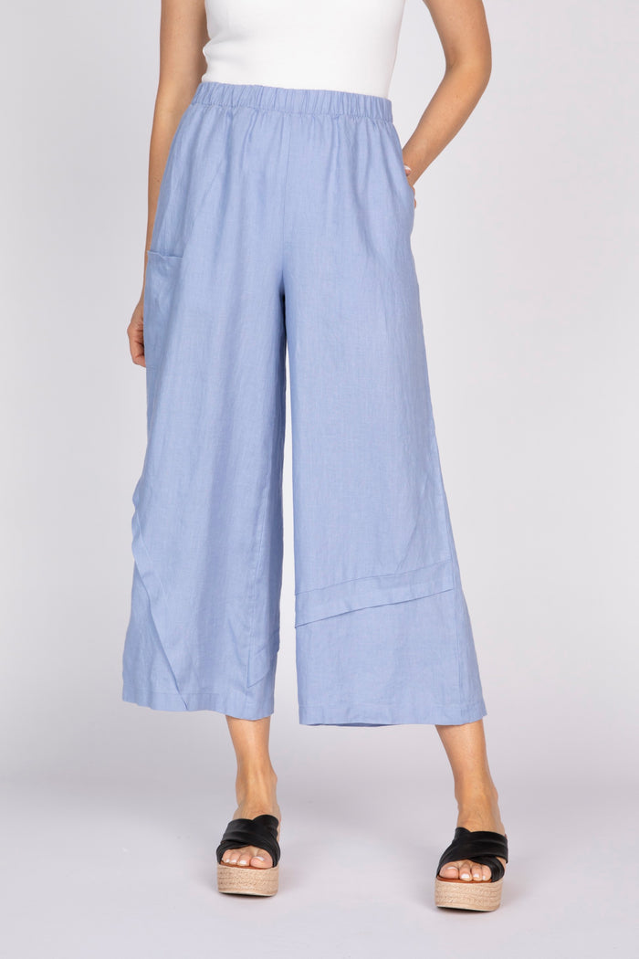 Crossroads Seamed Pant in Lavender