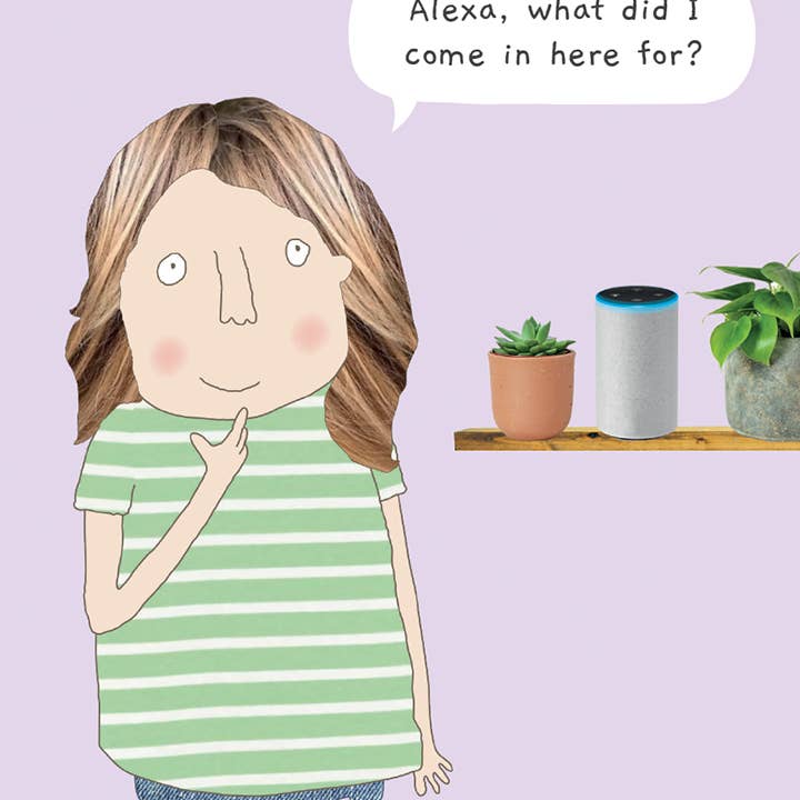 Alexa What Birthday Greeting Card