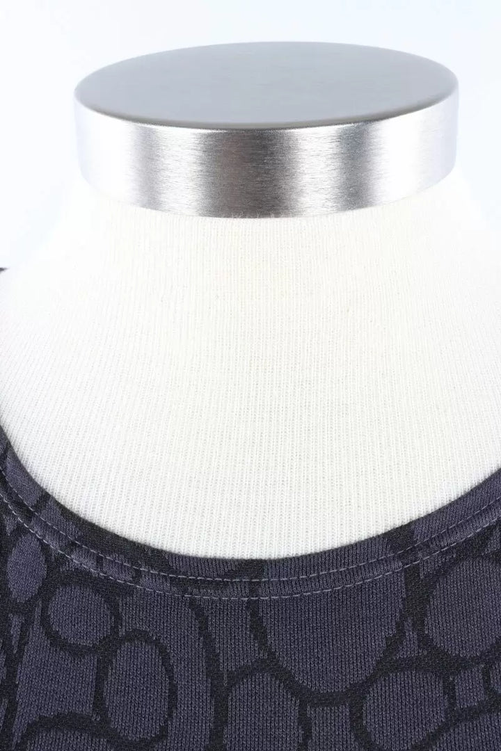 3/4 Sleeve Dress in Anthracite Grey