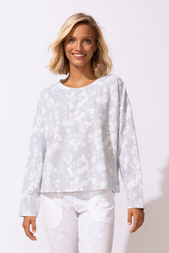 Whisper Washed French Terry Pullover in Dune