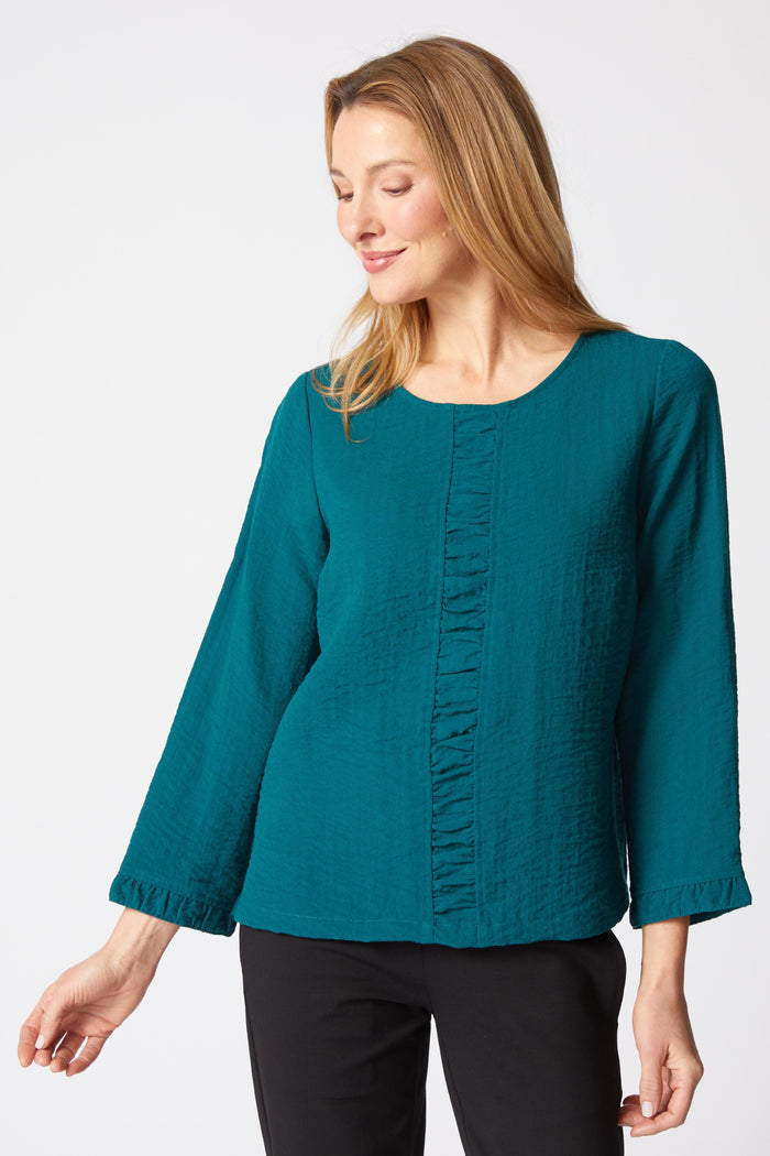 Express Travel Cindy Top in Juniper