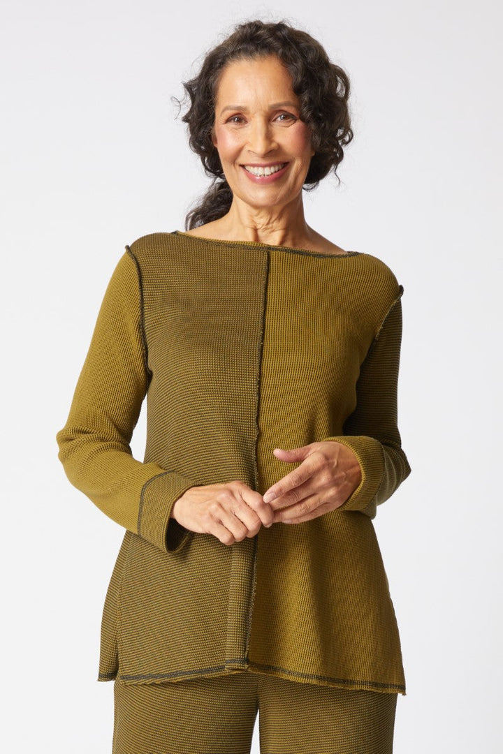 Night and Day Tunic in Avocado