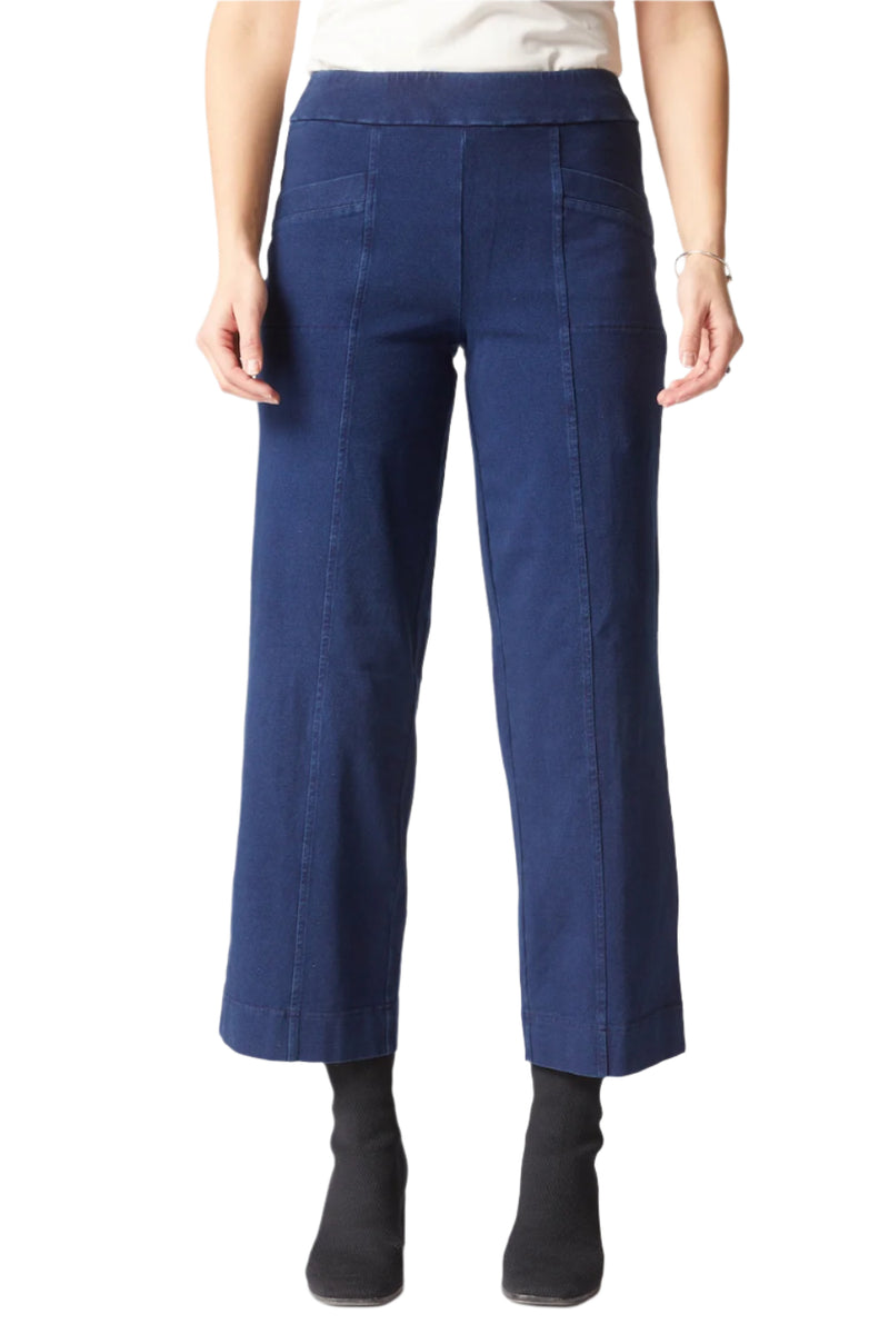 Stonewash Cotton Spandex Angle Pocket Flood