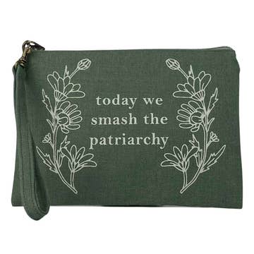 Smash the Patriarchy Wristlet Pouch