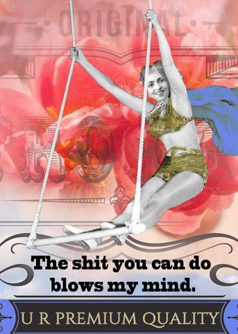 Blow My Mind Greeting Card
