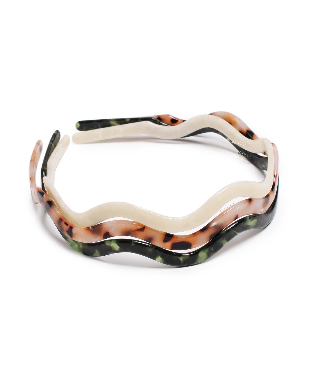 Verdant Glade Wavy Headband (3 pack)