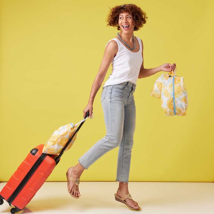 Lemon Slices Travel Cubes, Set of 3