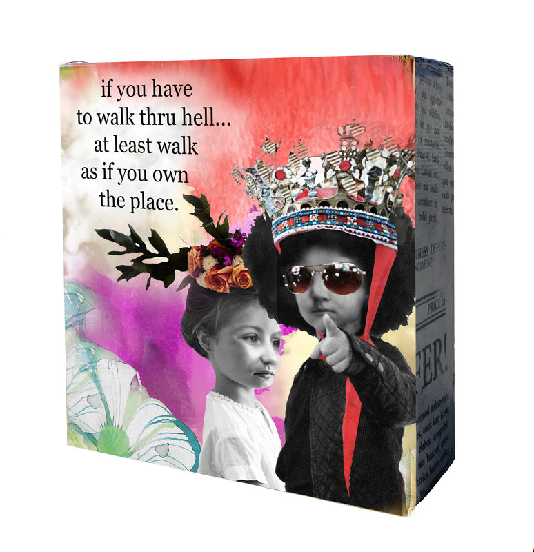 Own the Place Mini Canvas