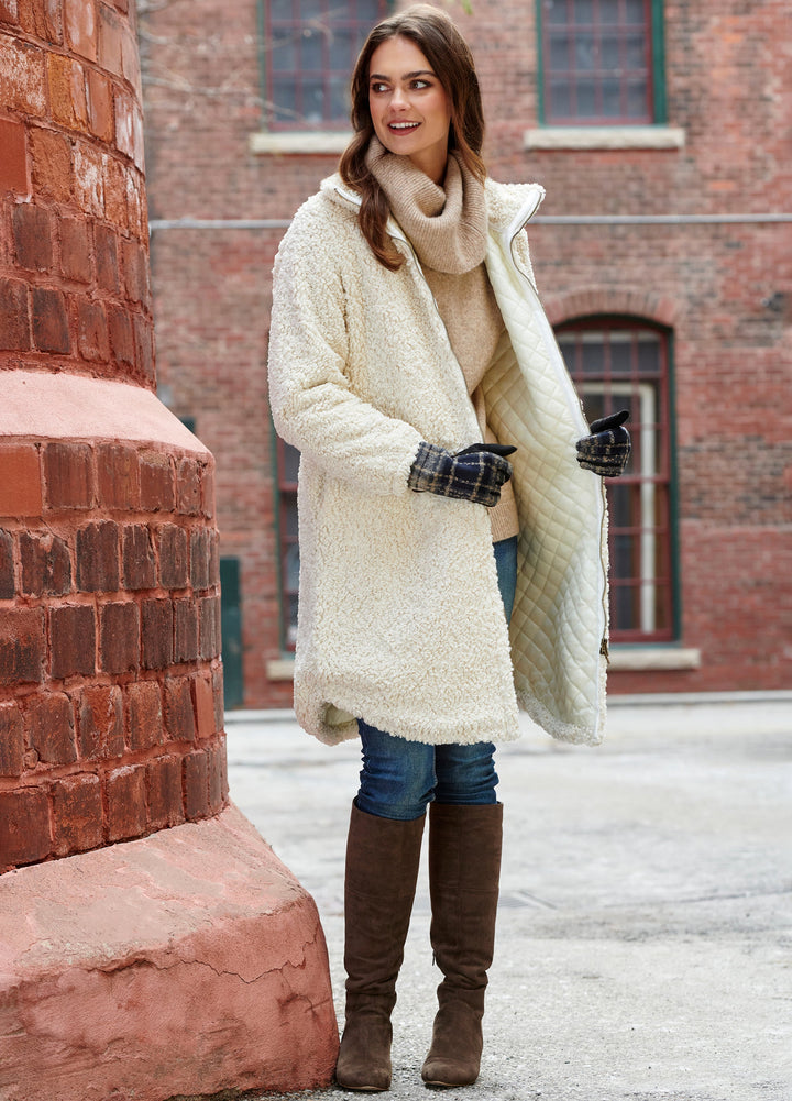 Agnes Coat in White