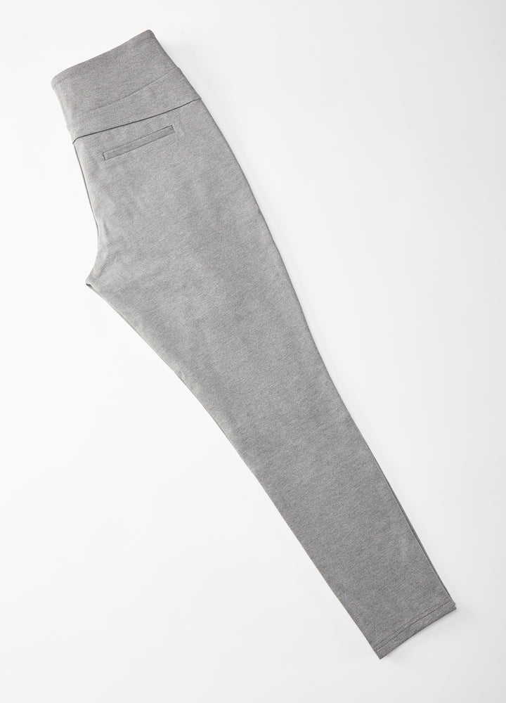 Perfect Slimline Ponte Pants in Grey