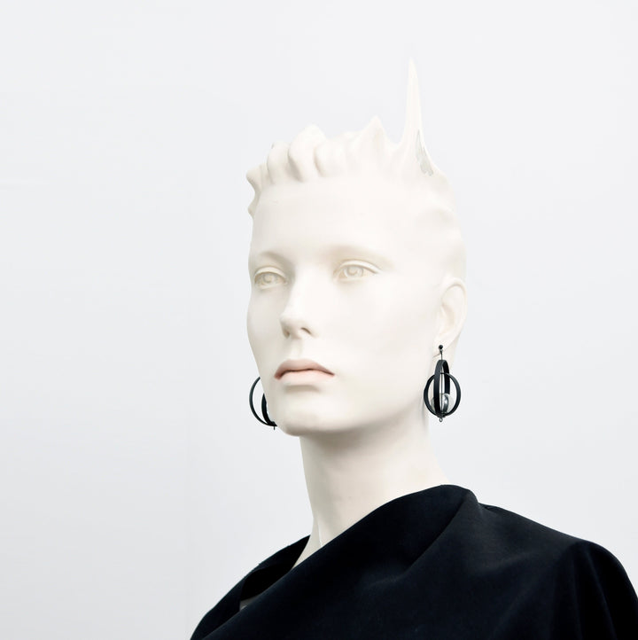 Eris Earrings Glass Aqua