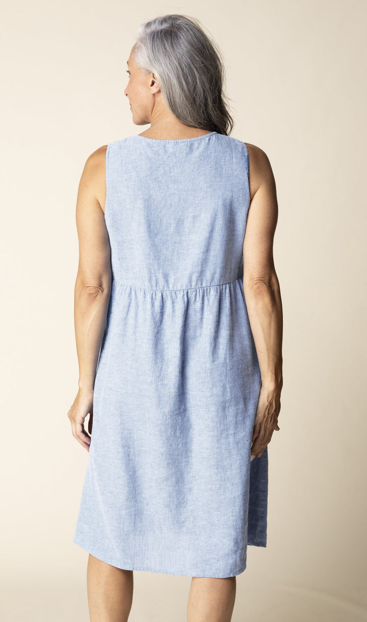 Maya Dress in Cornflower
