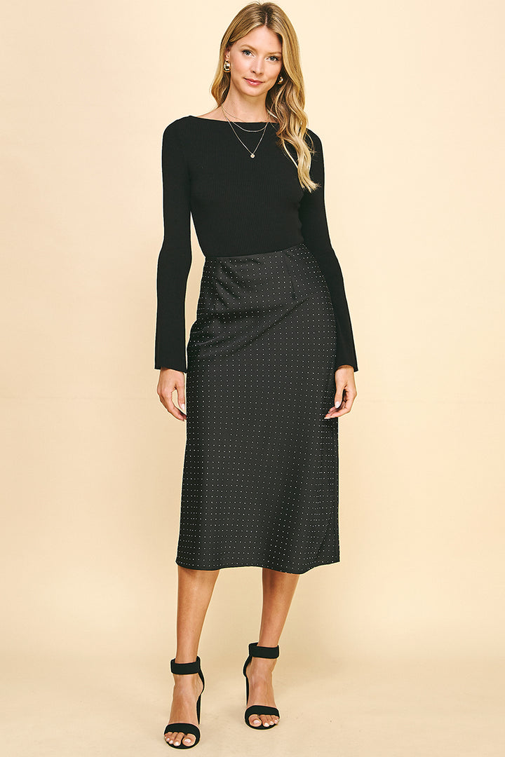 Sparkle Skirt in Black