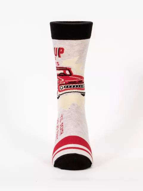 Pick-Up Truck Men's Crew Socks