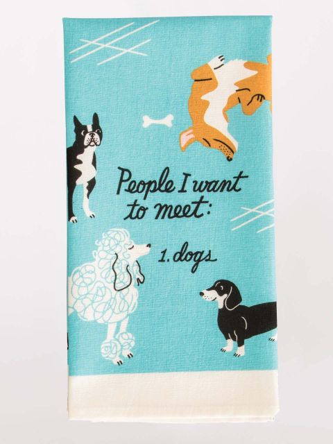 Dogs Dish Towel
