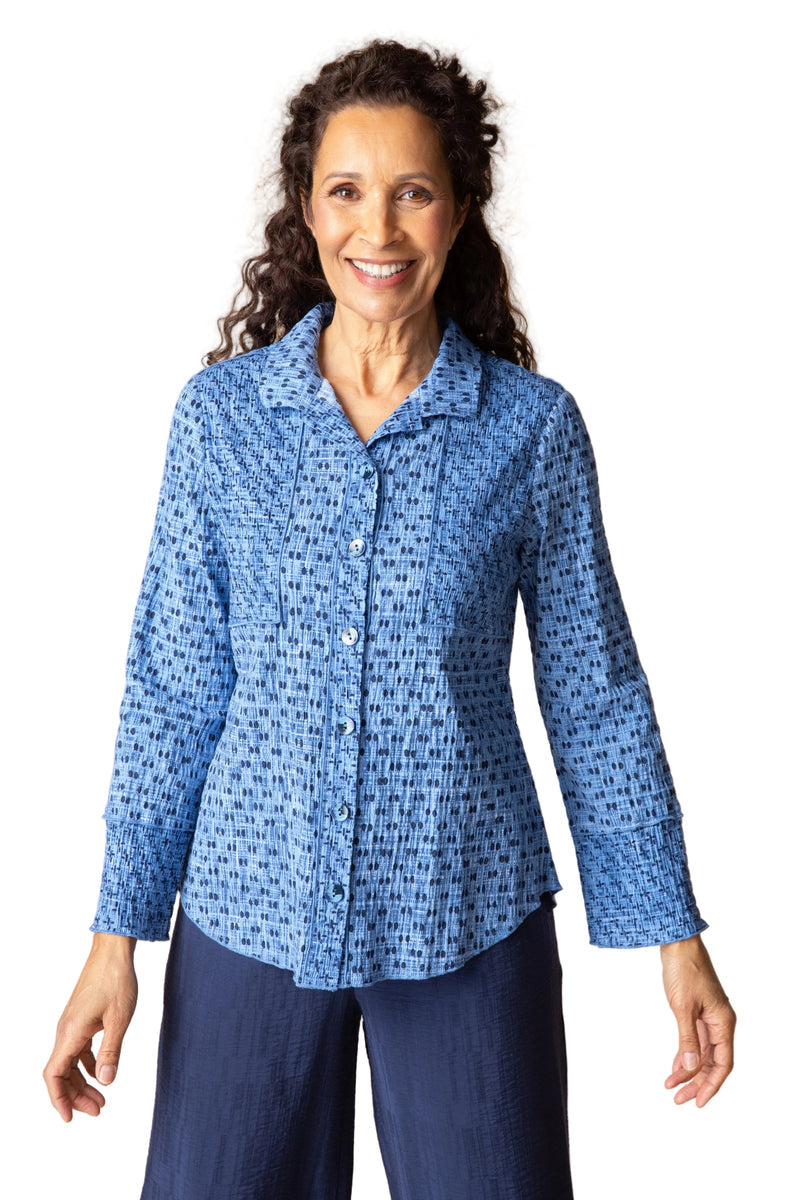 Mix and Match Geo Seamed Tunic