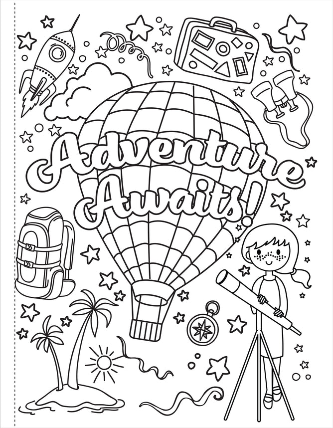 Brave, Strong, & Smart - That's Me! Coloring Book