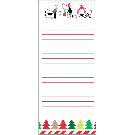 List Pad - Holiday Pups