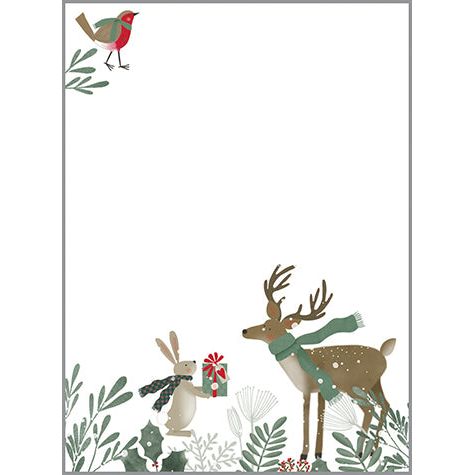 Memo Pad - Sweet Forest Animals