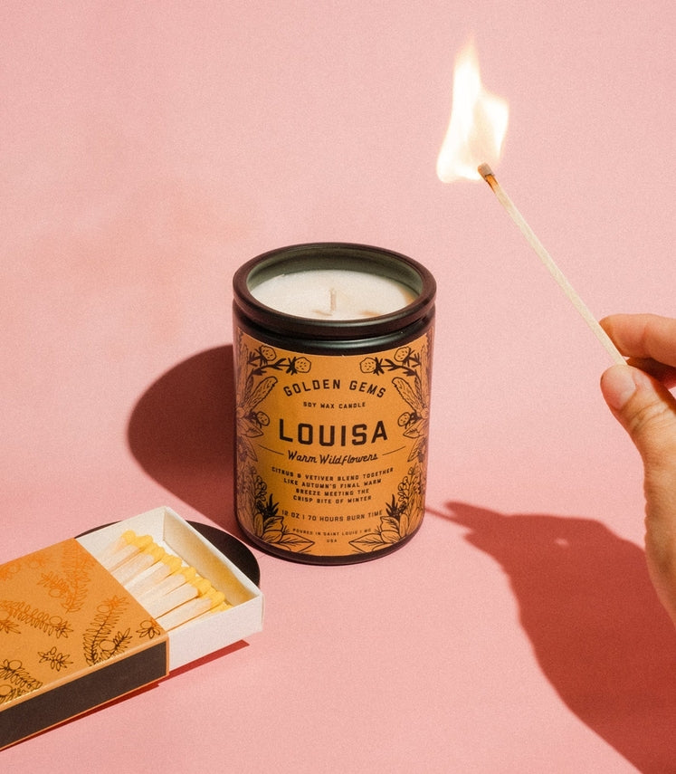 Louisa Soy Wax Candle