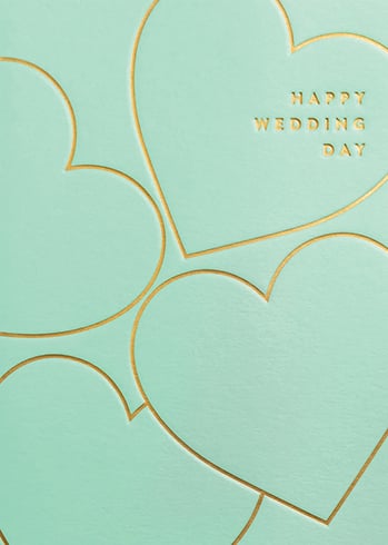 Wedding Hearts Card