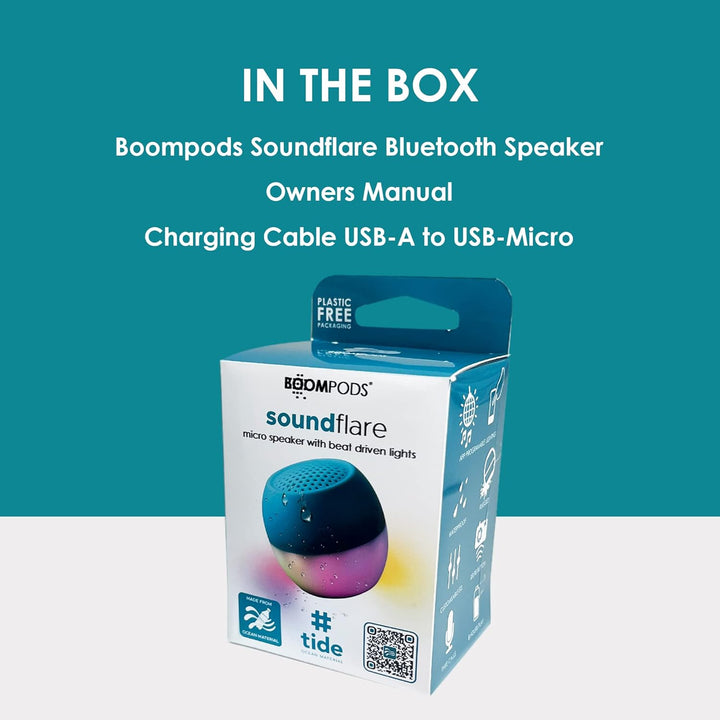 Soundflare Micro Speaker in White