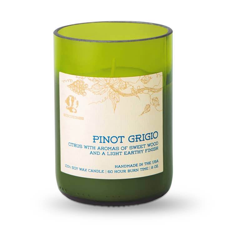 Pinot Noir Candle - recycled wine balance series