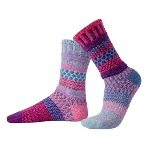 Crew Socks in Twilight: Size Medium