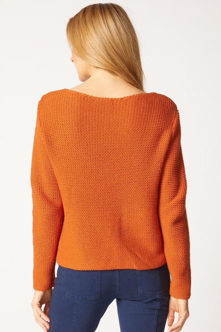 Fireside Cafe Pullover in Paprika