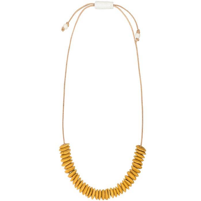 Freestyle Necklace - Mustard