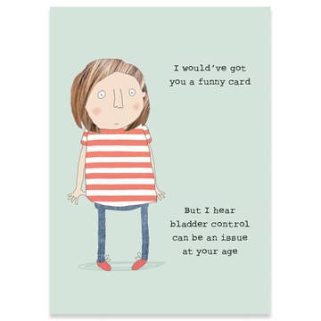 Bladder Birthday Greeting Card