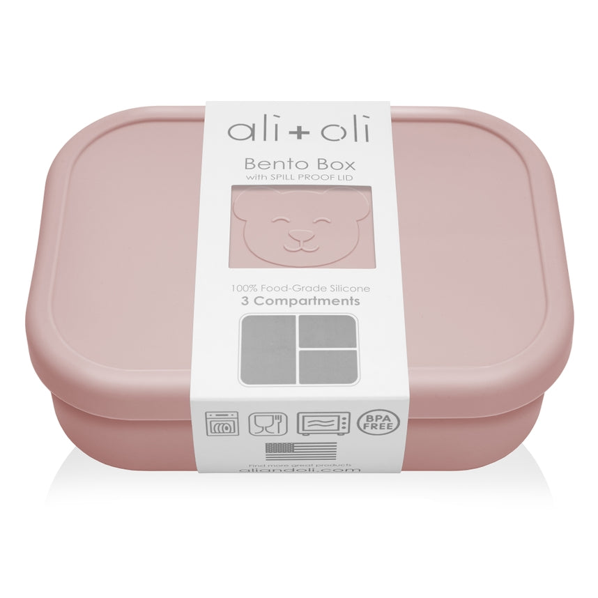 Leakproof Silicone Bento Box in Rose