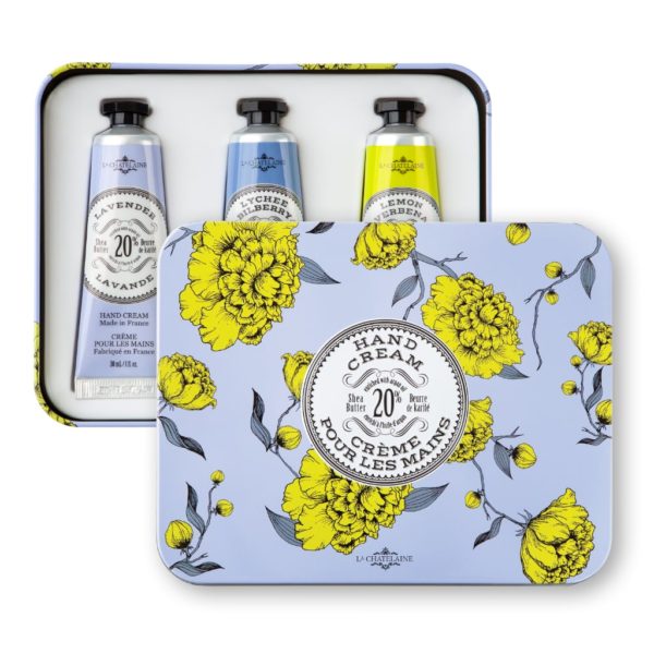 Lavender Hand Cream Trio Tin