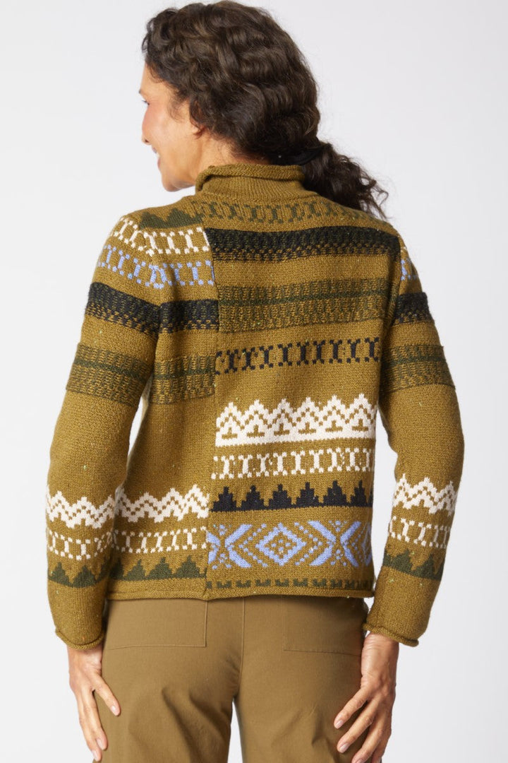 Snowdrift Sweater in Avocado