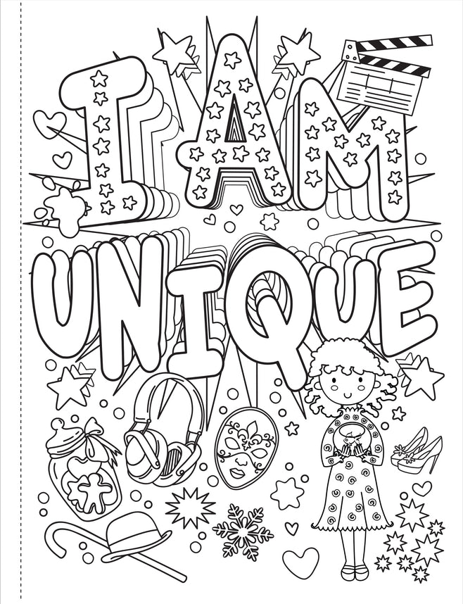 Brave, Strong, & Smart - That's Me! Coloring Book