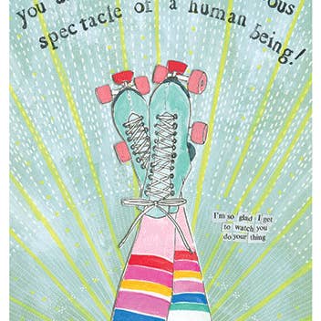 Glorious Spectacle Celebrate Greeting Card