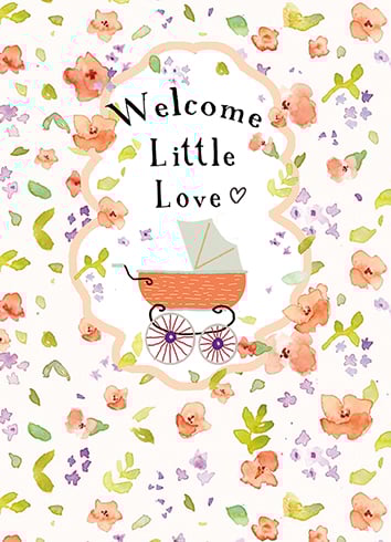 Rosie New Baby Card