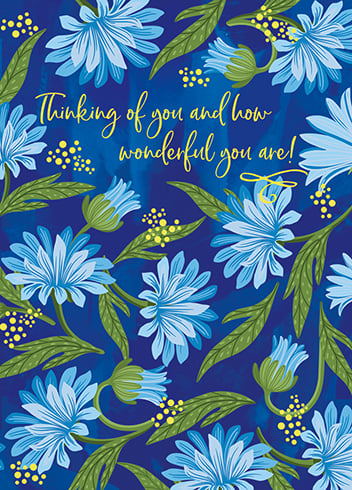 Moonlit Thinking of You Card