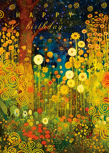 Vienna Woods Birthday Card