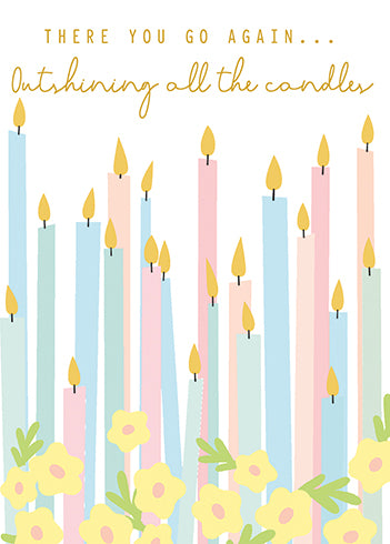 The Candles Birthday Card